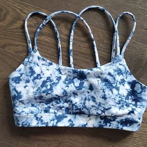 Gap Strappy Back Tie Dye Sports Bra